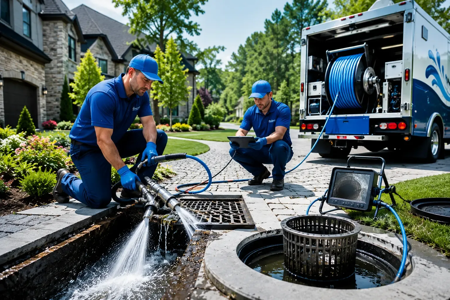 Local outdoor drain cleaning professionals in Ellenton, GA